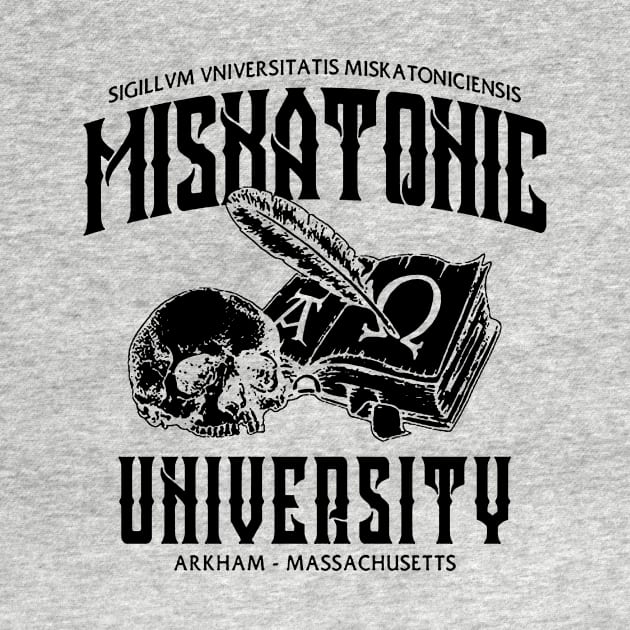 Miskatonic University Black by Djokolelono